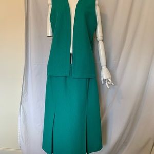 Vintage 50s or 60s two-piece skirt set